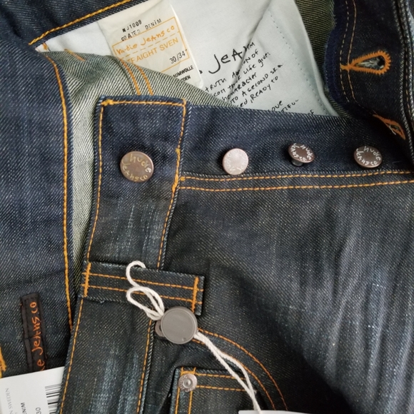 Nudie Jeans men's 30x34 NWT - Picture 4 of 6